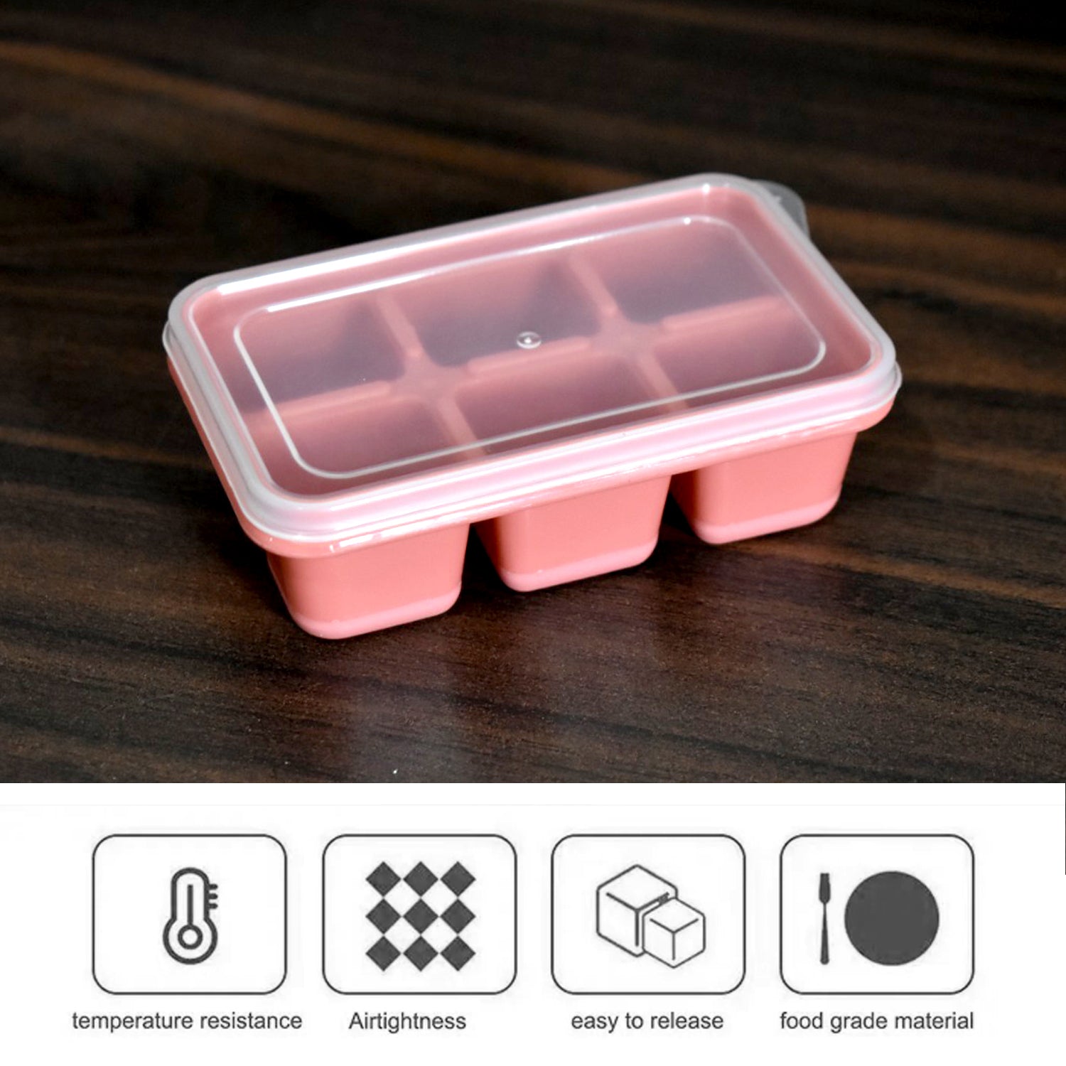 4750 6 cavity Silicone Ice Tray used in all kinds of places like household kitchens for making ice from water and various things and all. DeoDap 4750 6 cavity Silicone Ice Tray used in all kinds of places like household kitchens for making ice from water and various things and all. DeoDap